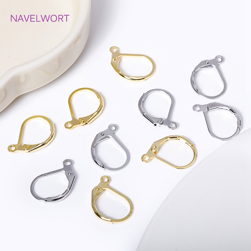 Fashion French Earring Lever-B - Gold Plated Ring ulasan dan harga