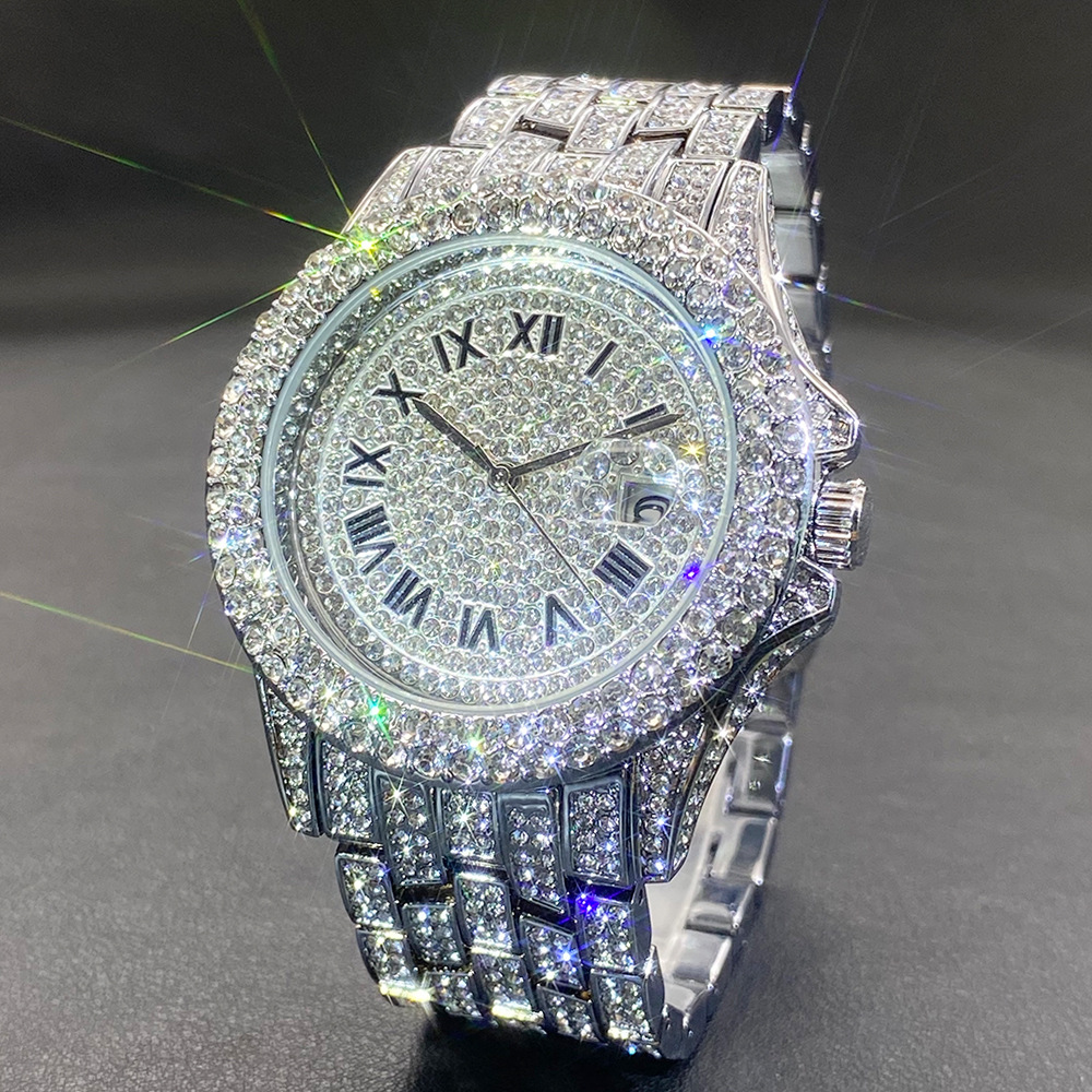 Big Gold Silver Black Wristwat - Stones Watches & Jewelry In Sweden Ab ulasan dan harga