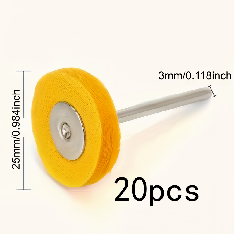 20Pcs 3mm Yellow Polishing Clo - Jewelry With Watches ulasan dan harga