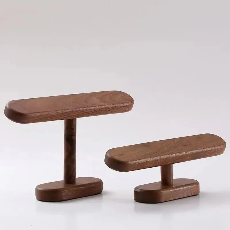 Wooden Watch Bracket Display H - Watches Jewelry Holder ulasan dan harga